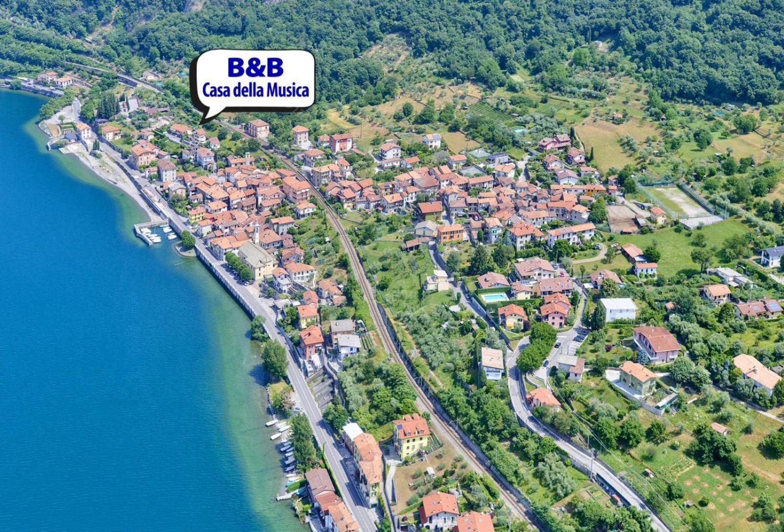 B&B-Foresteria Casa Della Musica Lake Como Mandello del Lario Exterior photo